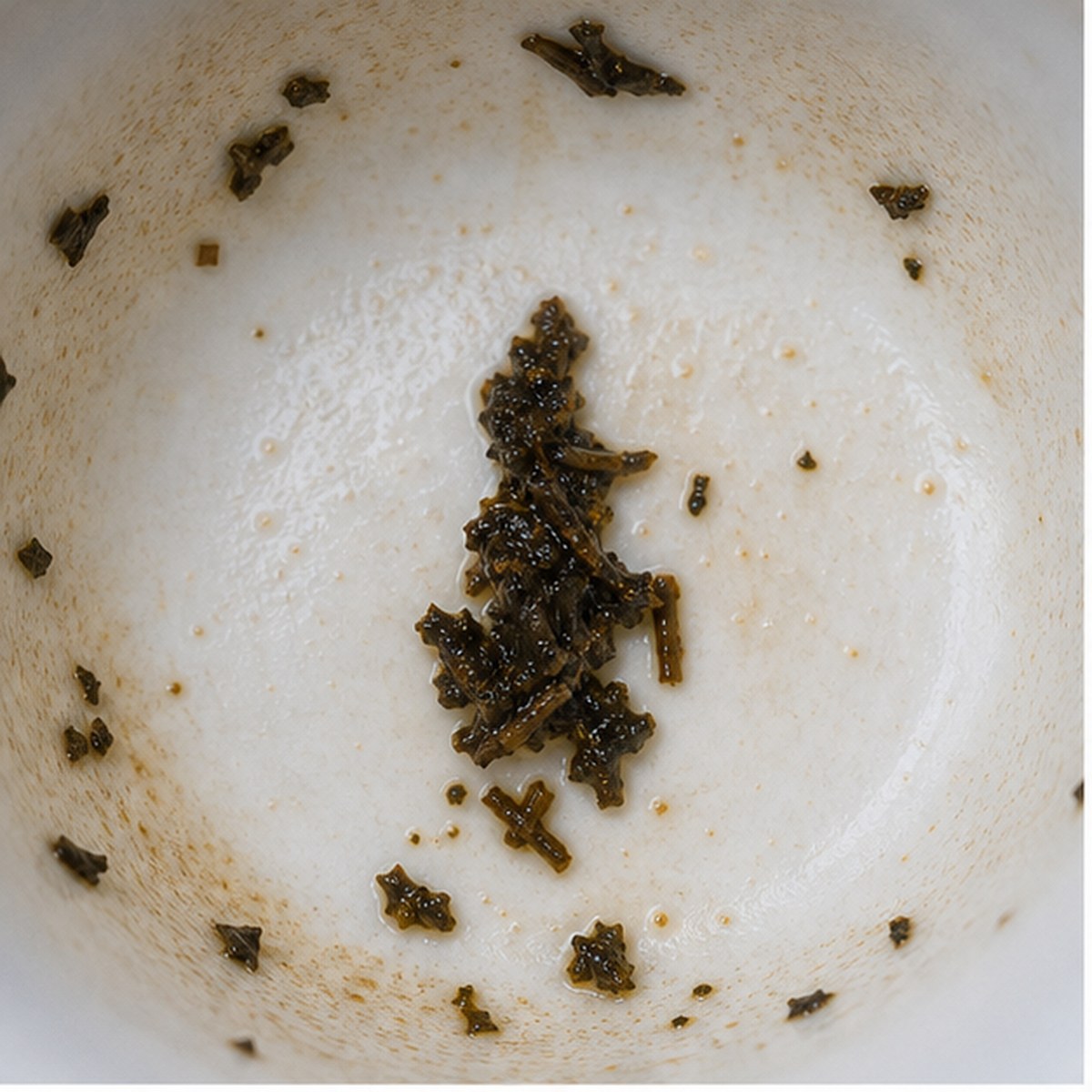 Postman tea leaf reading cup example