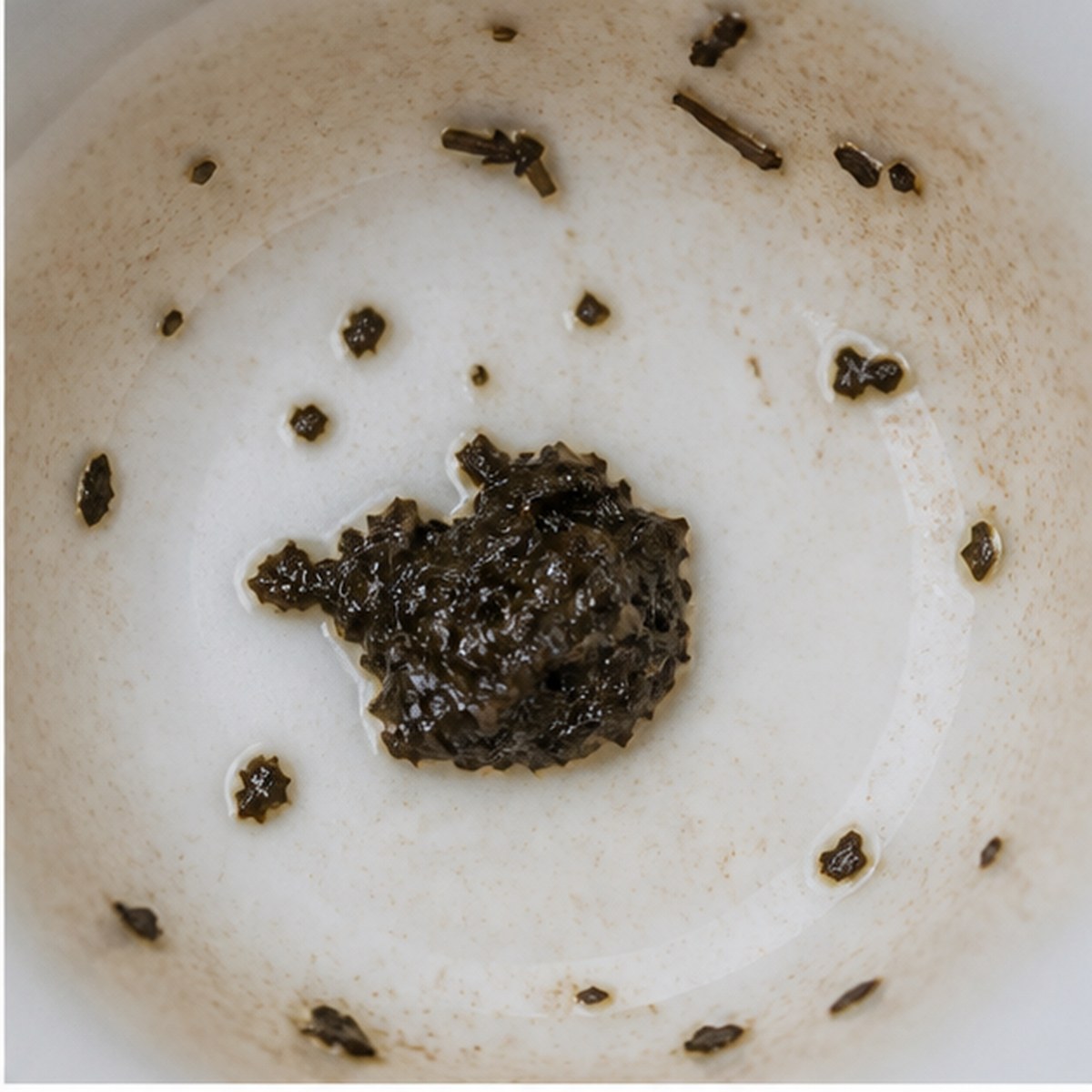 Pot tea leaves cup variation one
