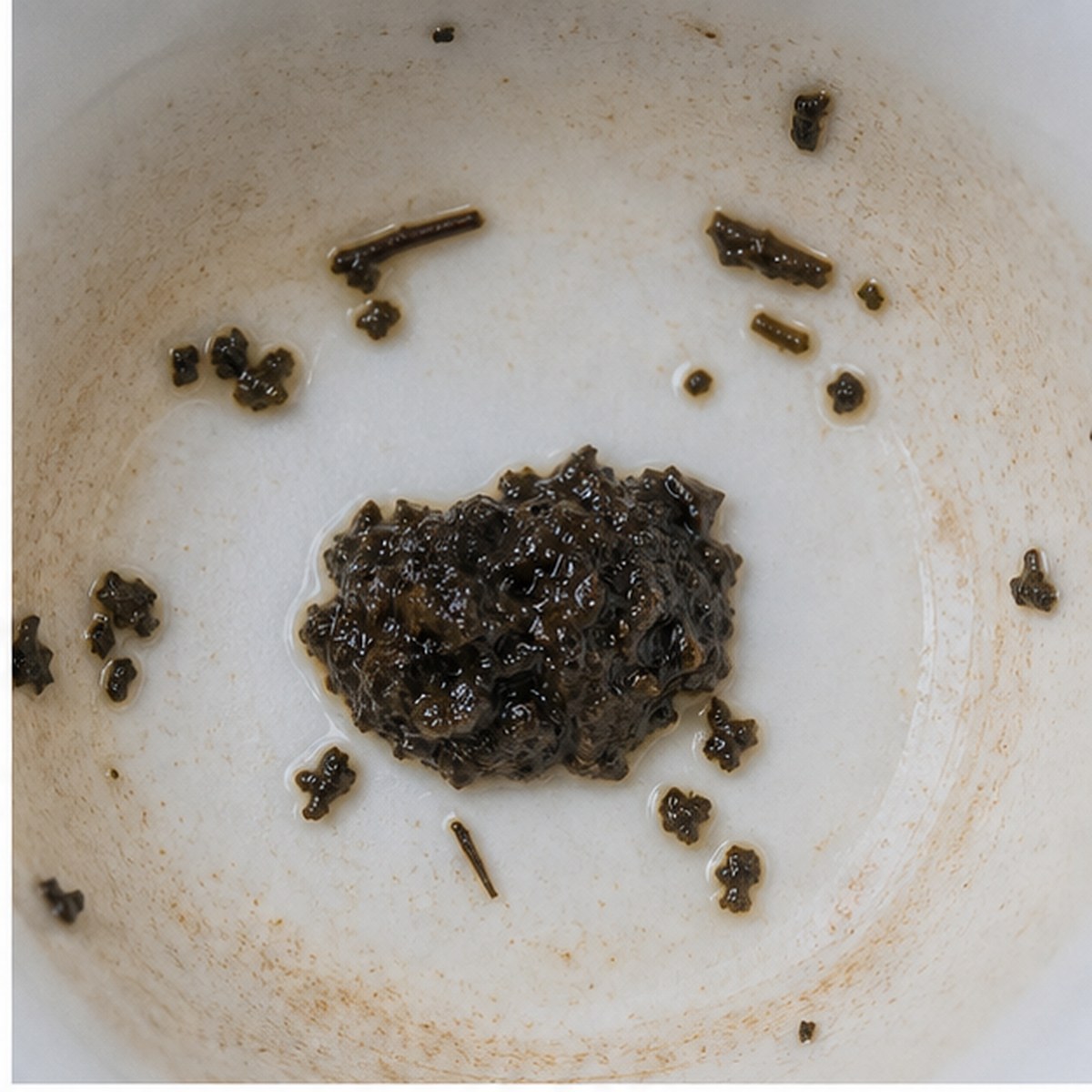 Potato tea leaves cup variation one