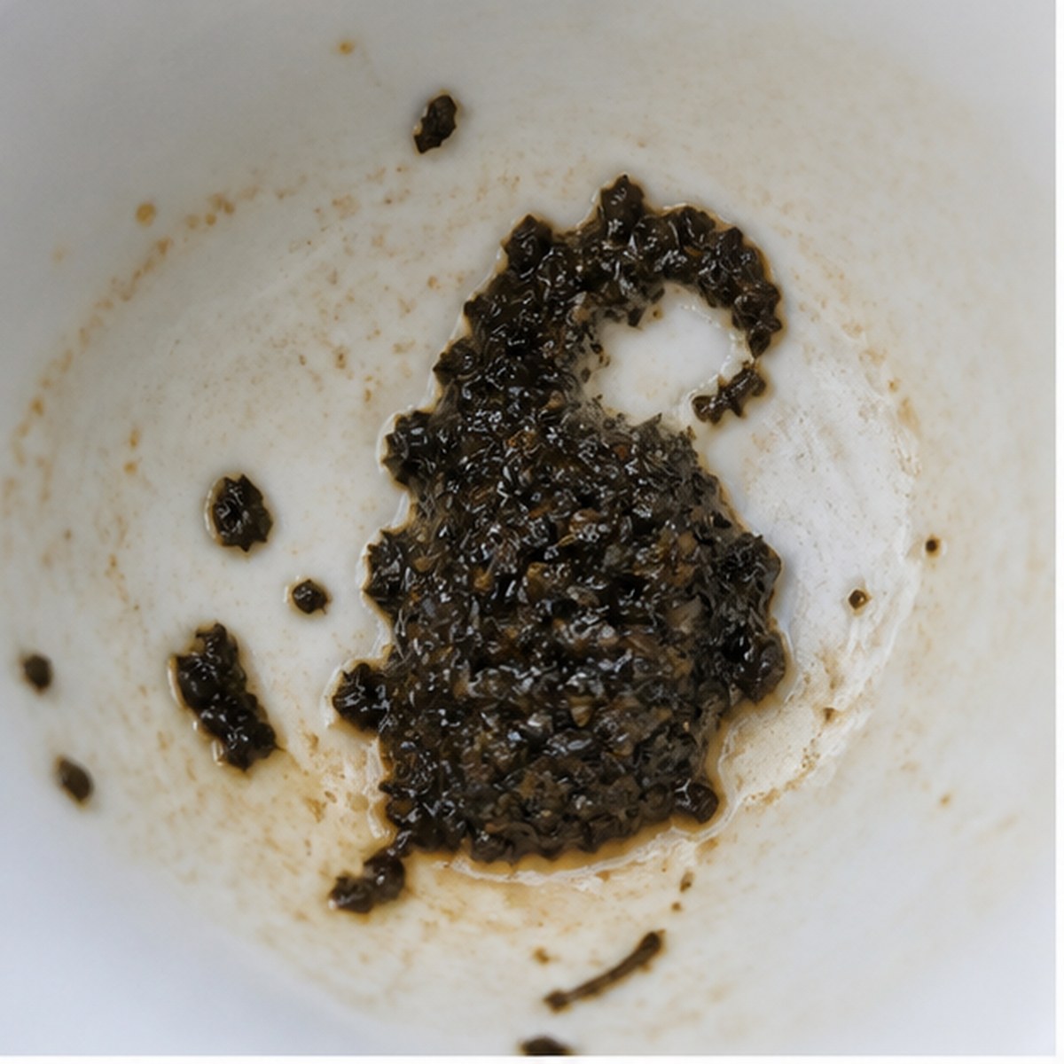 Puffin tea leaf reading cup example