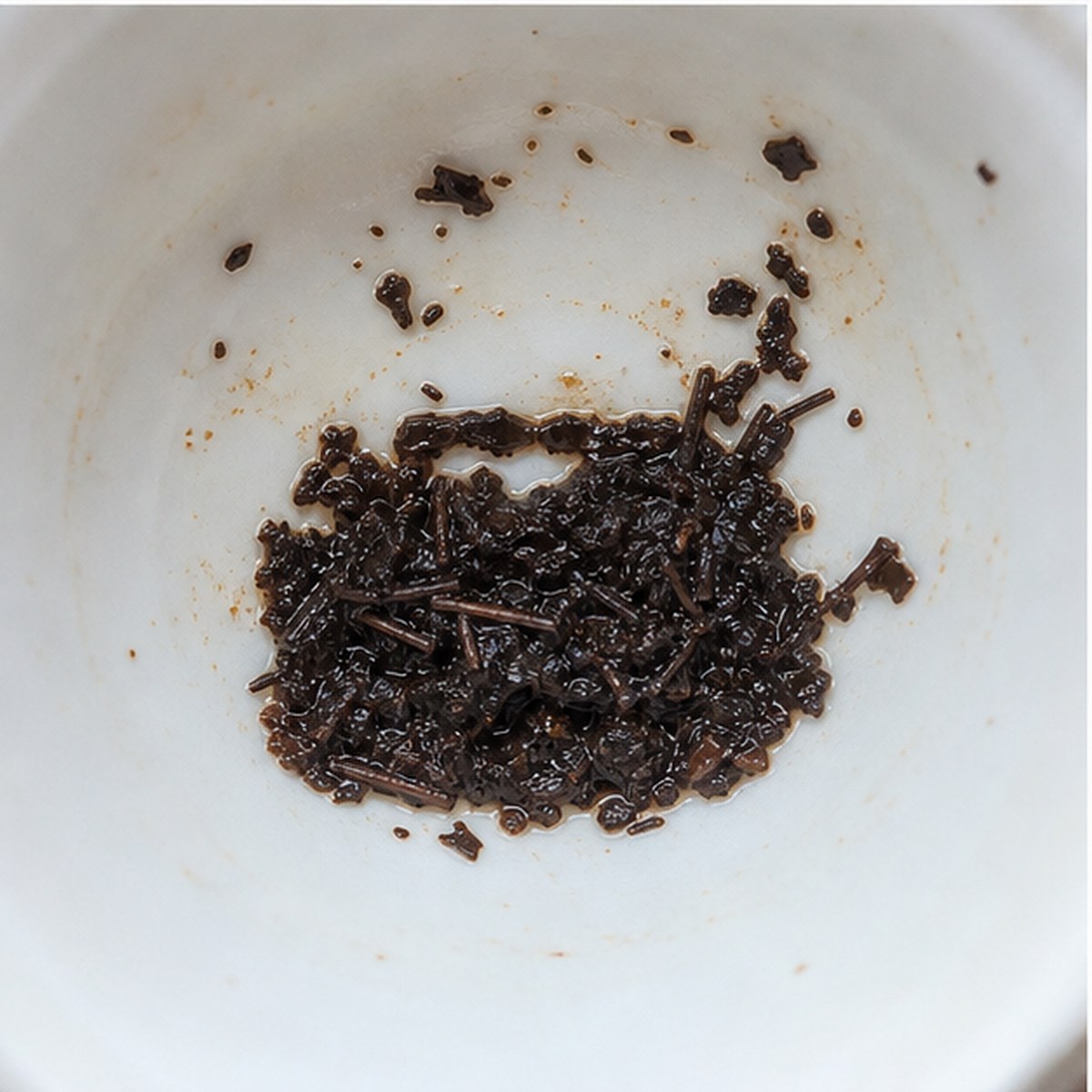Purse tea leaves cup variation two