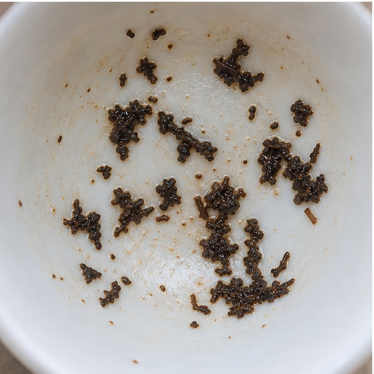 Query tea leaves cup variation two