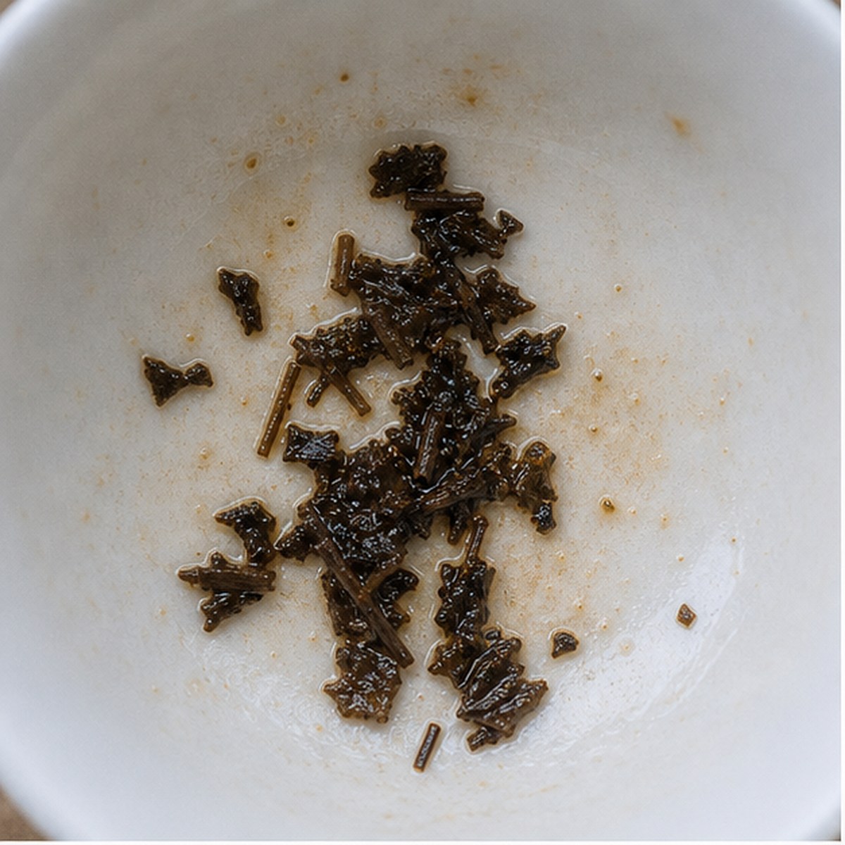 Rag Doll tea leaf reading cup example
