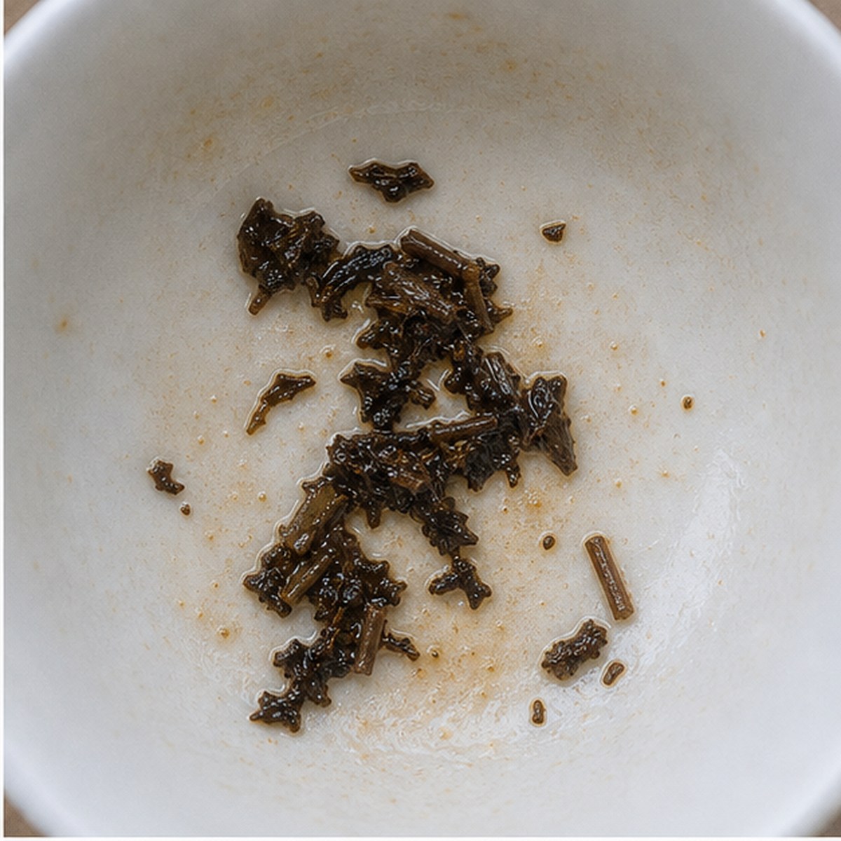 Rag Doll tea leaves cup variation one