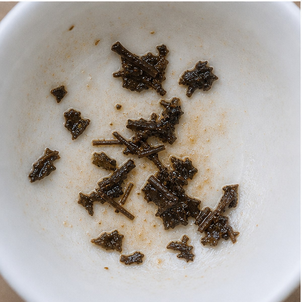 Rag Doll tea leaves cup variation two
