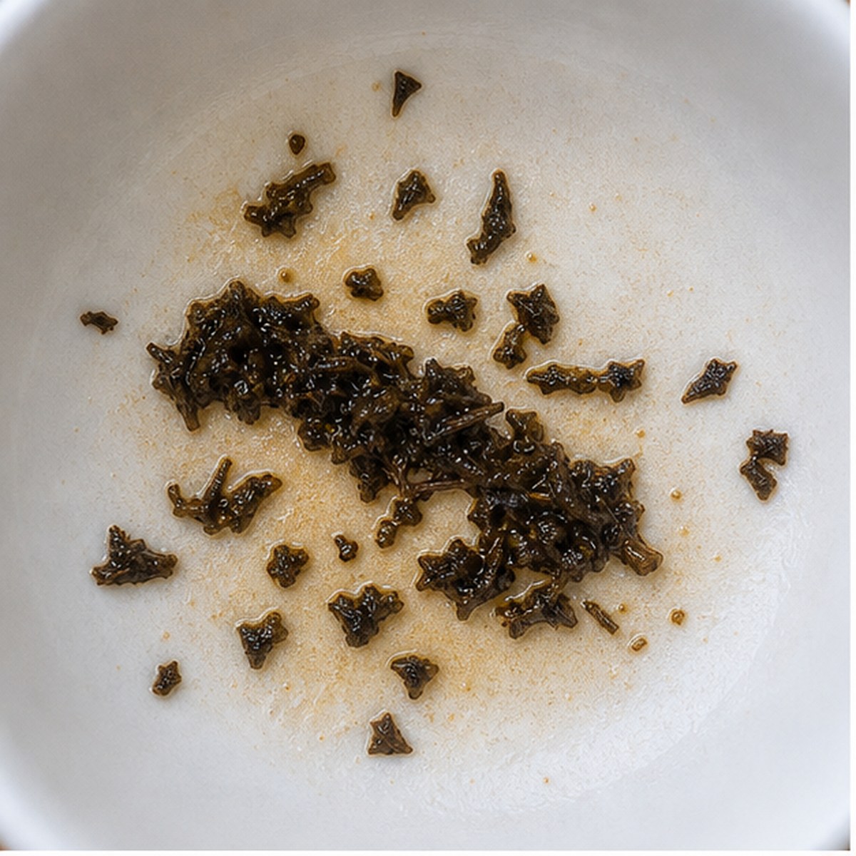 Rat tea leaf reading cup example