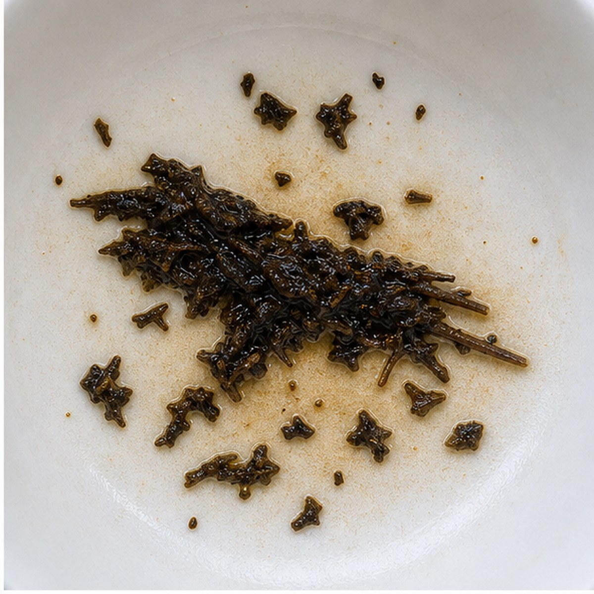 Raven tea leaves cup variation one