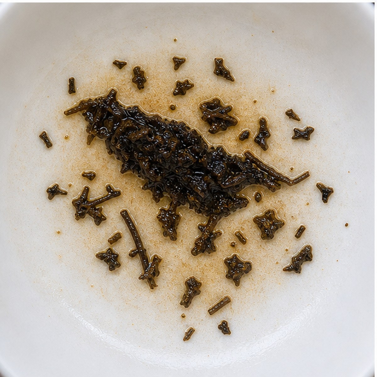 Raven tea leaves cup variation two