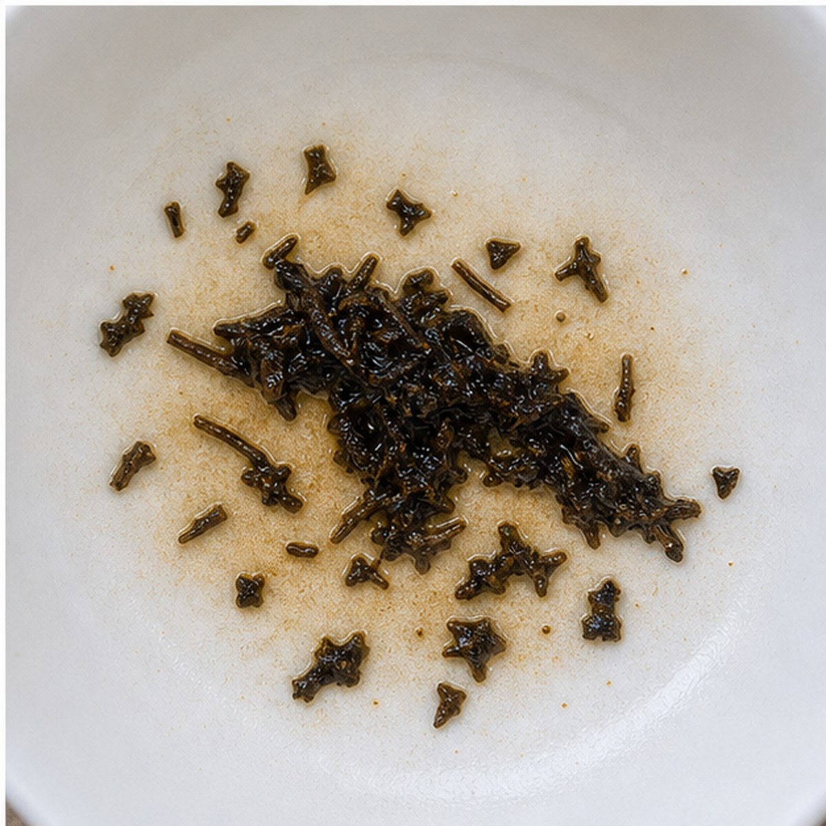 Raven tea leaves cup variation three