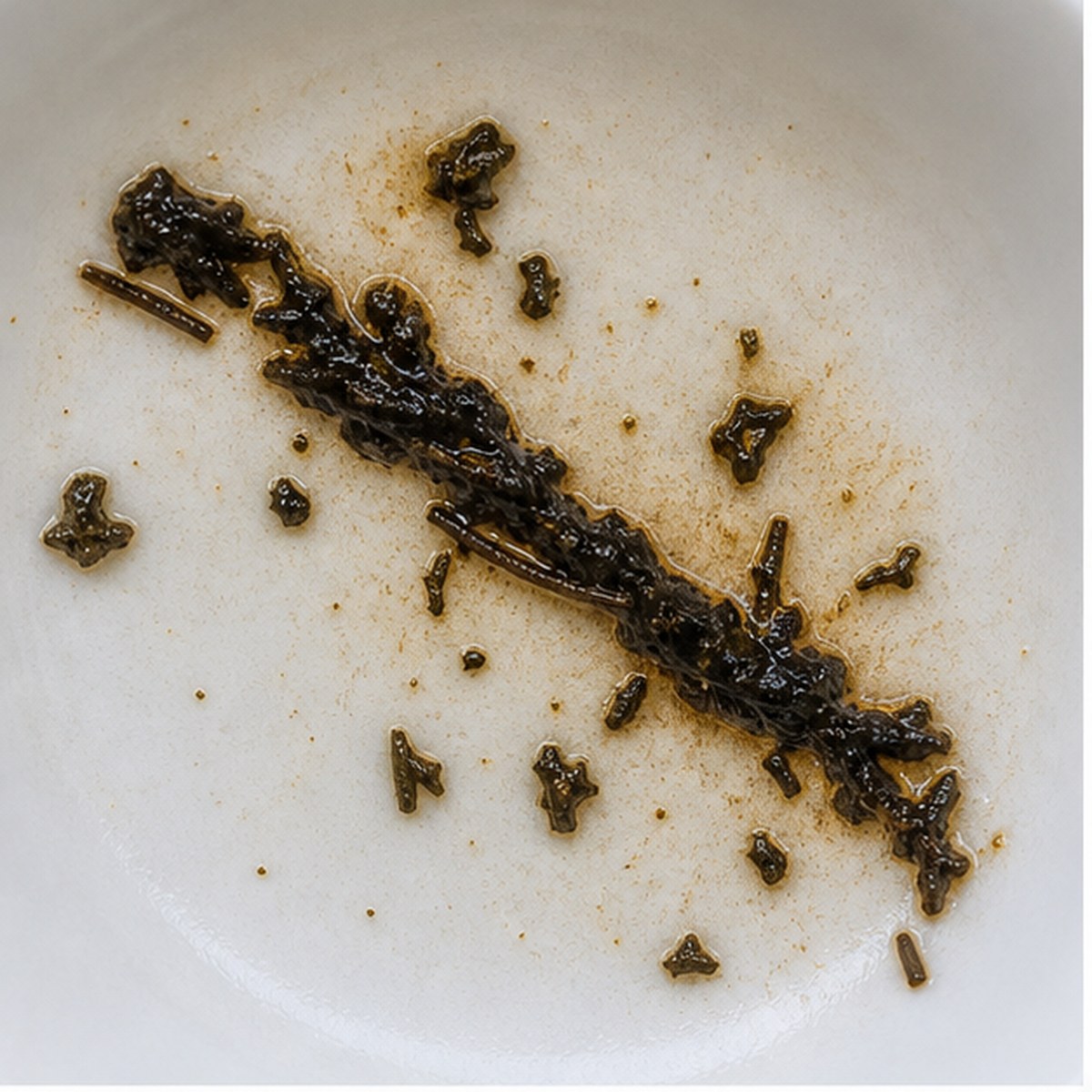 Razor tea leaf reading cup example
