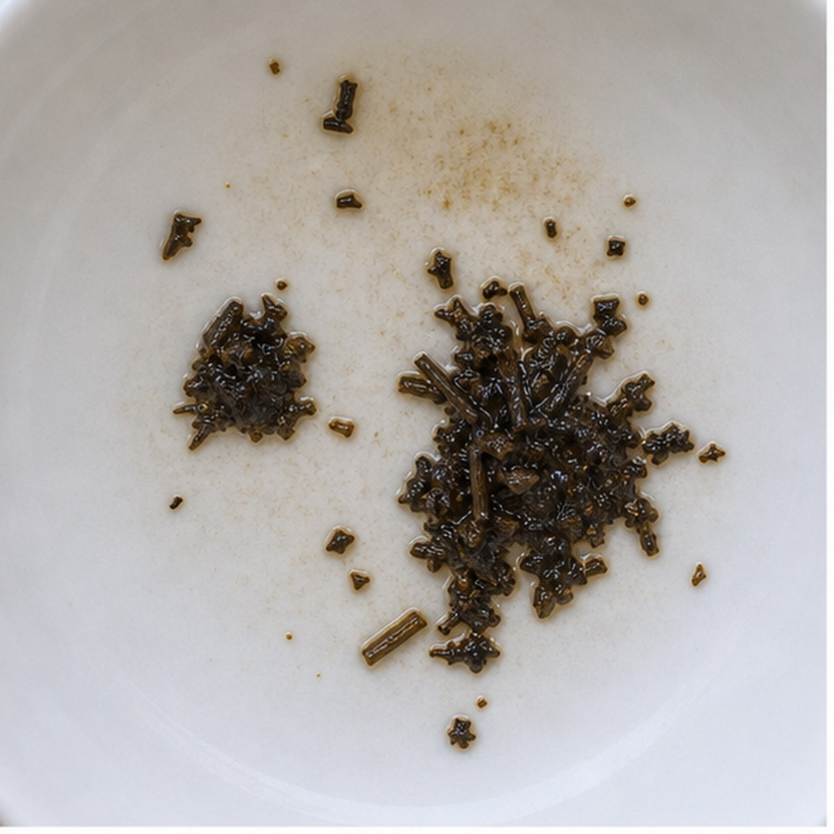 Rider tea leaf reading cup example