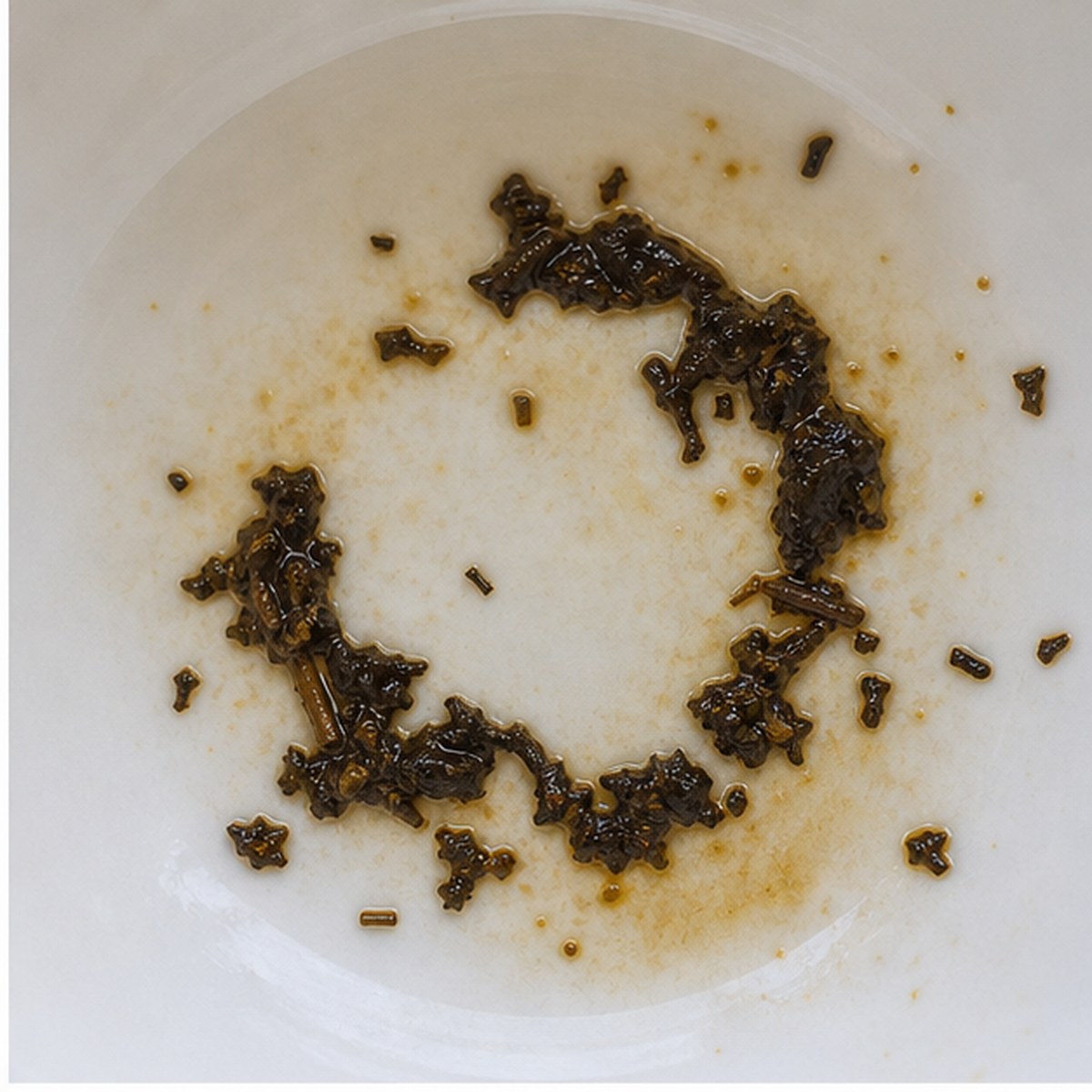 Ring tea leaves cup variation one
