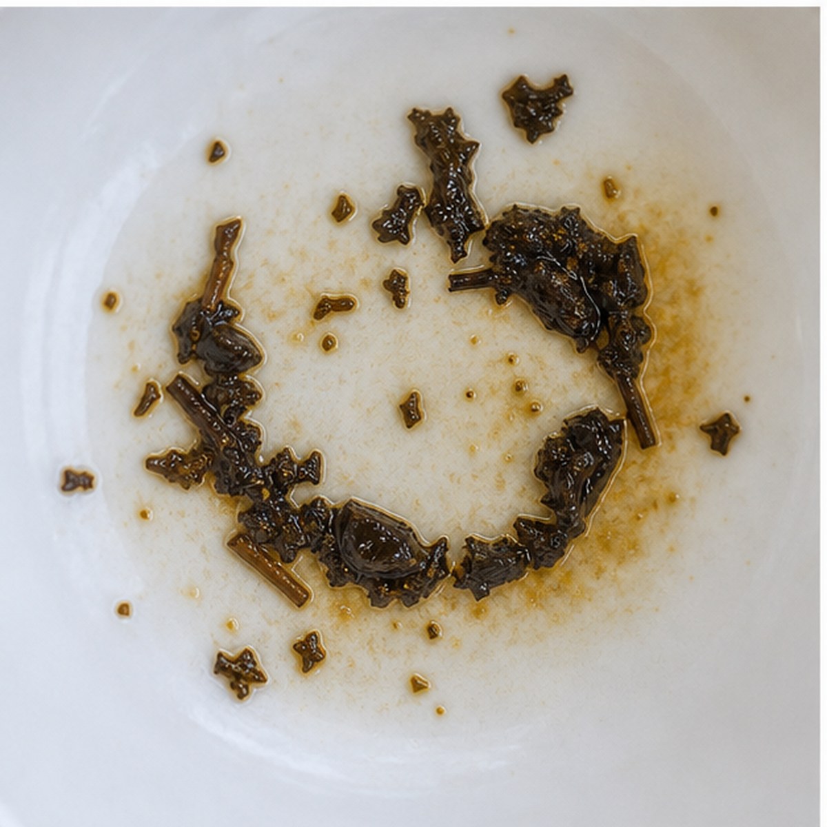 Ring tea leaves cup variation two