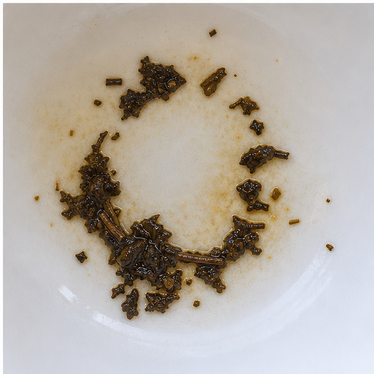 Ring tea leaves cup variation three