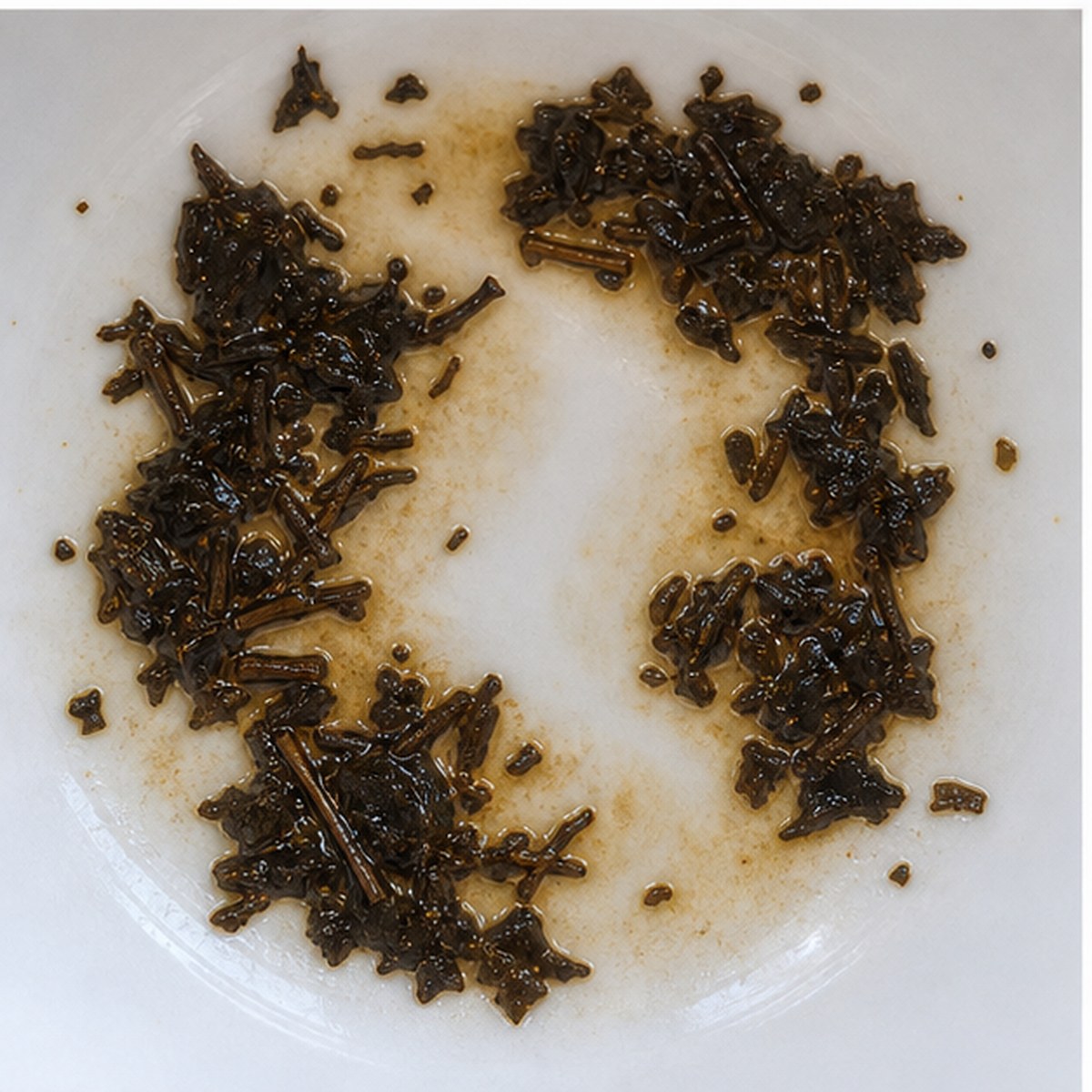 River tea leaves cup variation two