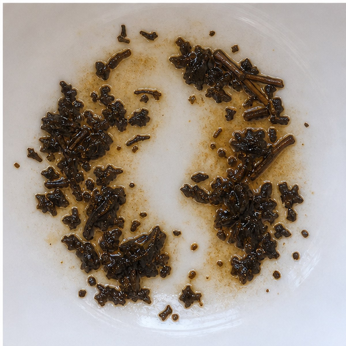 River tea leaves cup variation three