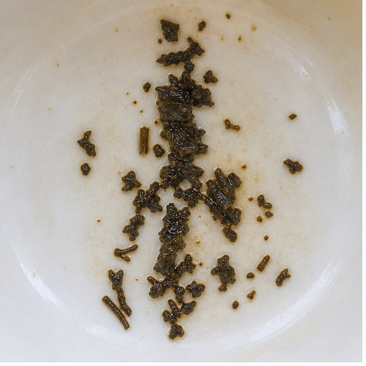 Rocket tea leaf reading cup example