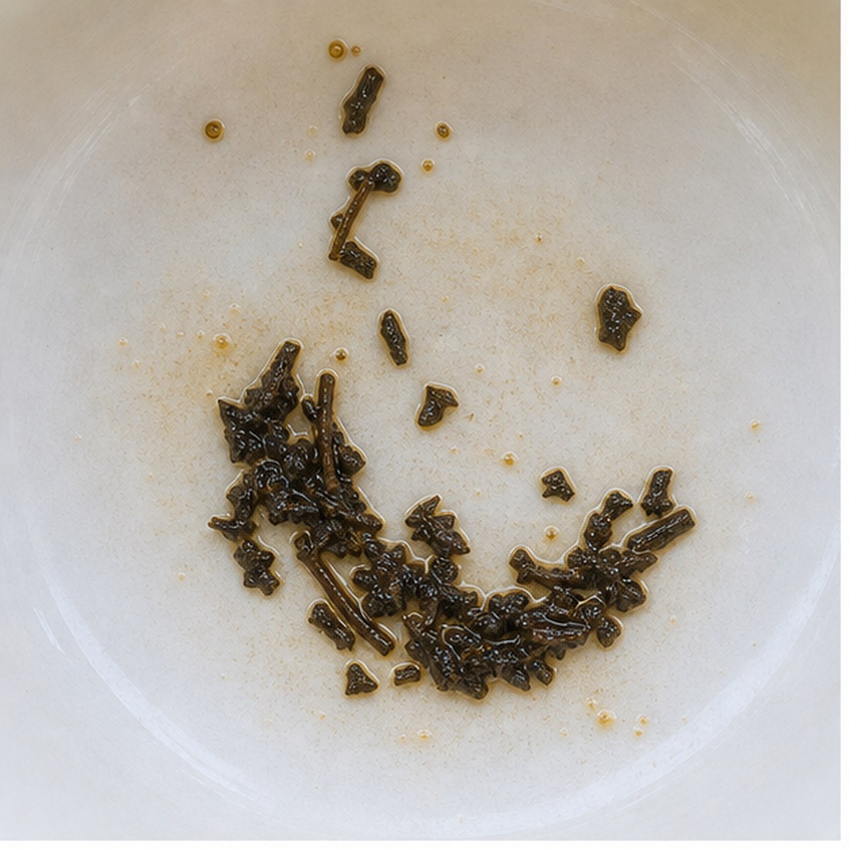 Rocking Chair tea leaf reading cup example