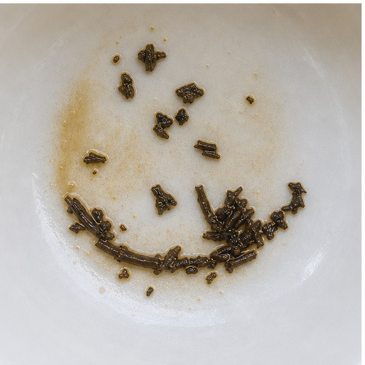Rocking Horse tea leaves cup variation two