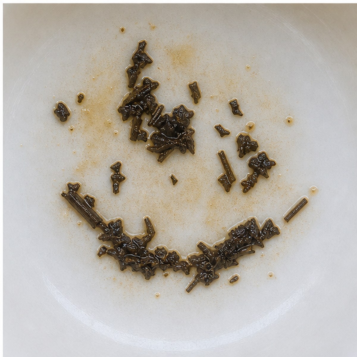 Rocking Horse tea leaves cup variation three
