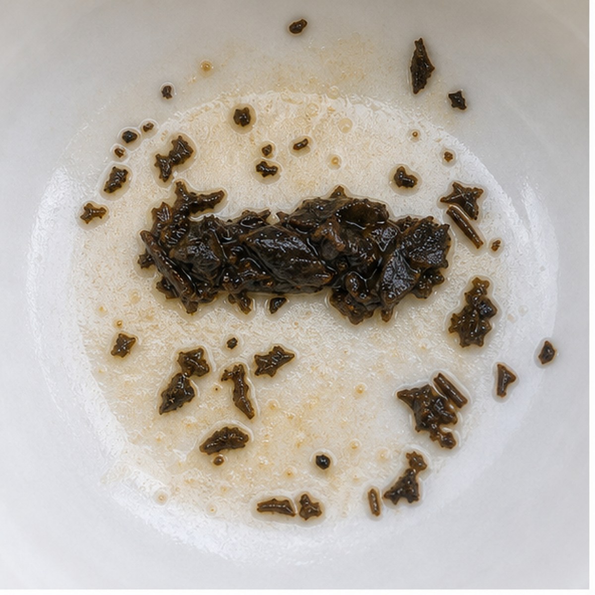 Roller tea leaf reading cup example