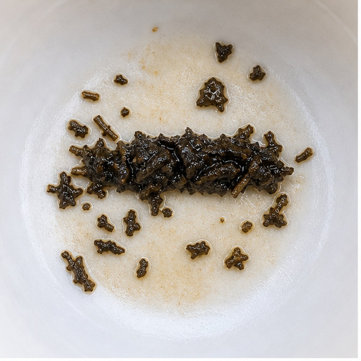 Rolling Pin tea leaf reading cup example