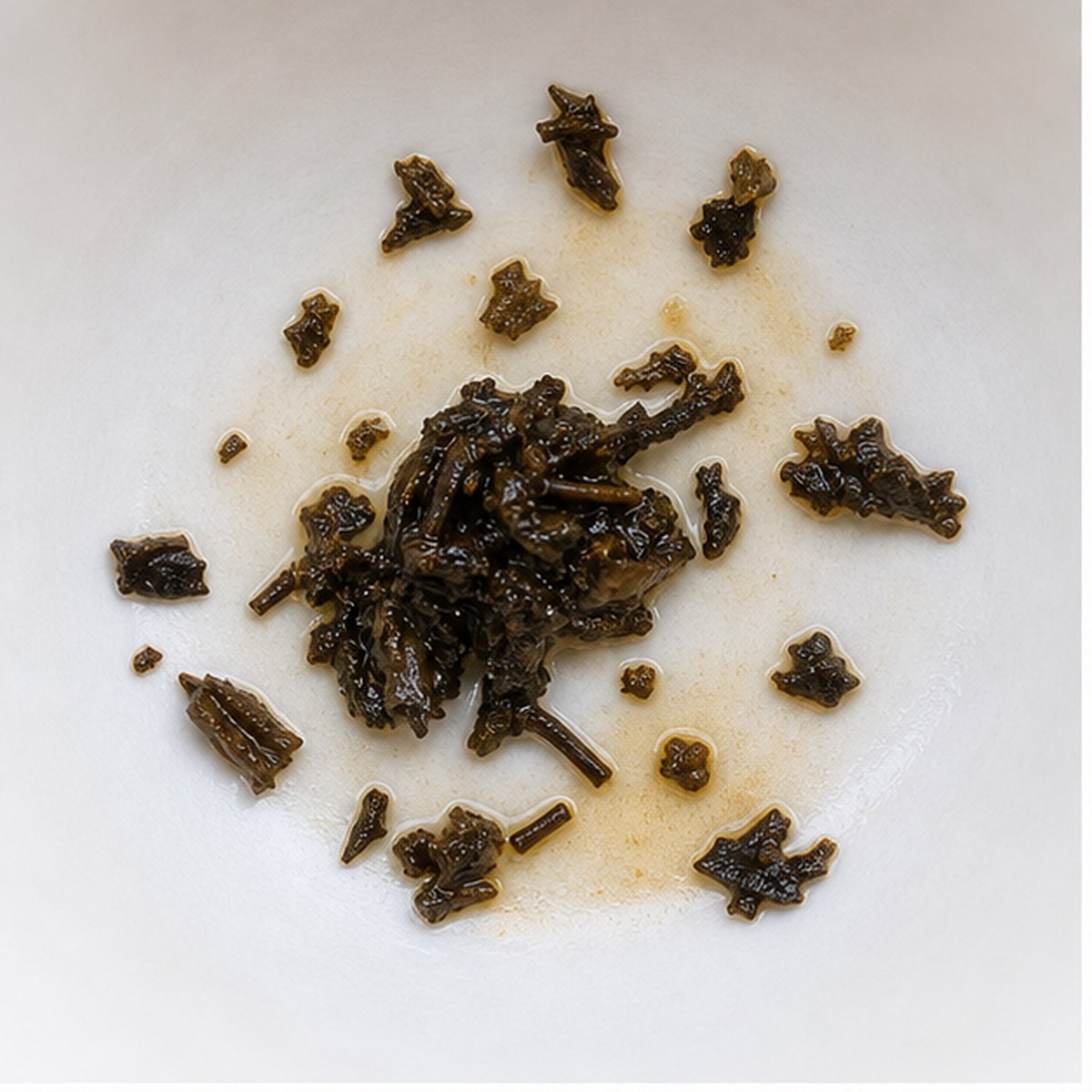 Rose tea leaf reading cup example