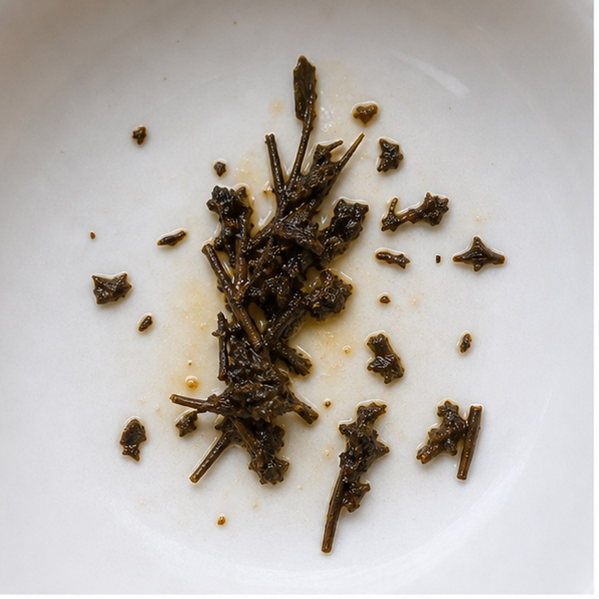 Rosemary tea leaf reading cup example