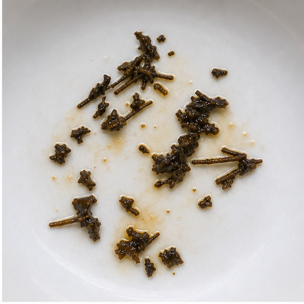 Running Figures tea leaves cup variation one
