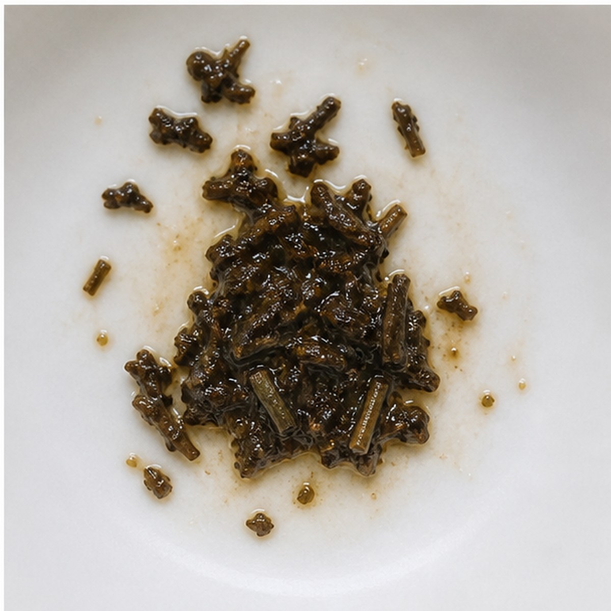 Sack tea leaves cup variation three