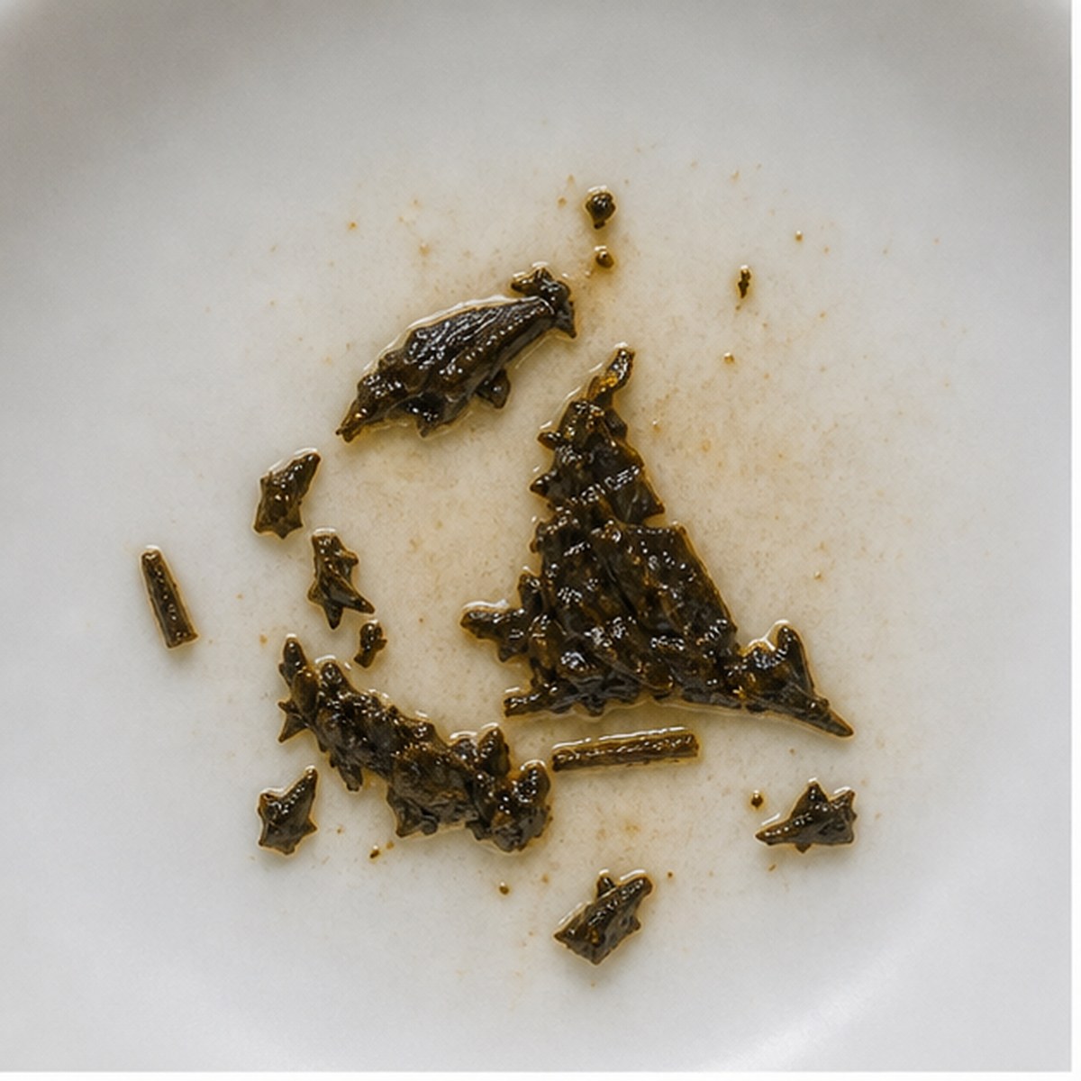 Sailor tea leaf reading cup example