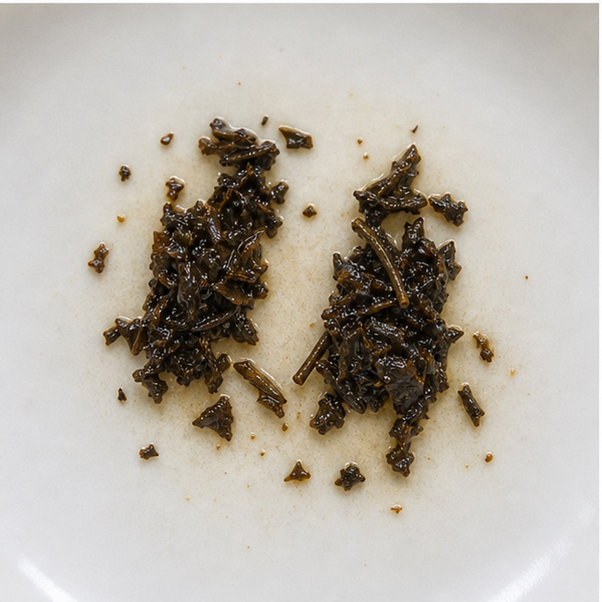 Sandwich Man tea leaves cup variation two