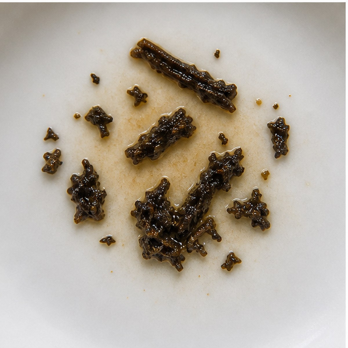 Sausages tea leaves cup variation two