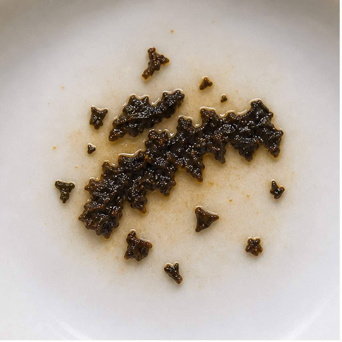 Saw tea leaf reading cup example