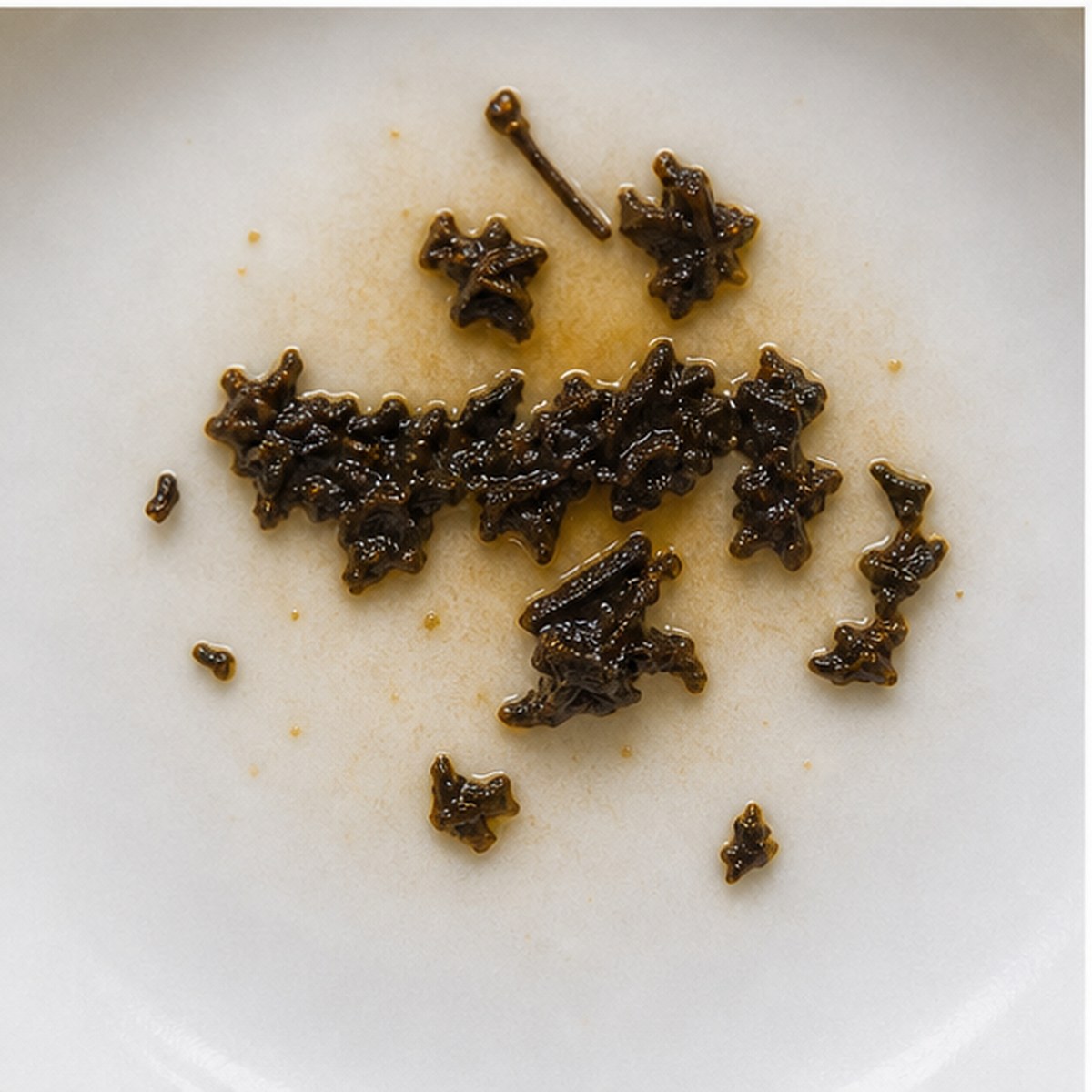 Saw tea leaves cup variation two