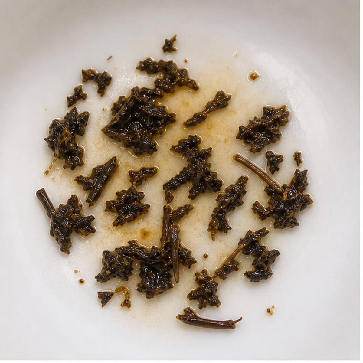 Scarecrow tea leaf reading cup example