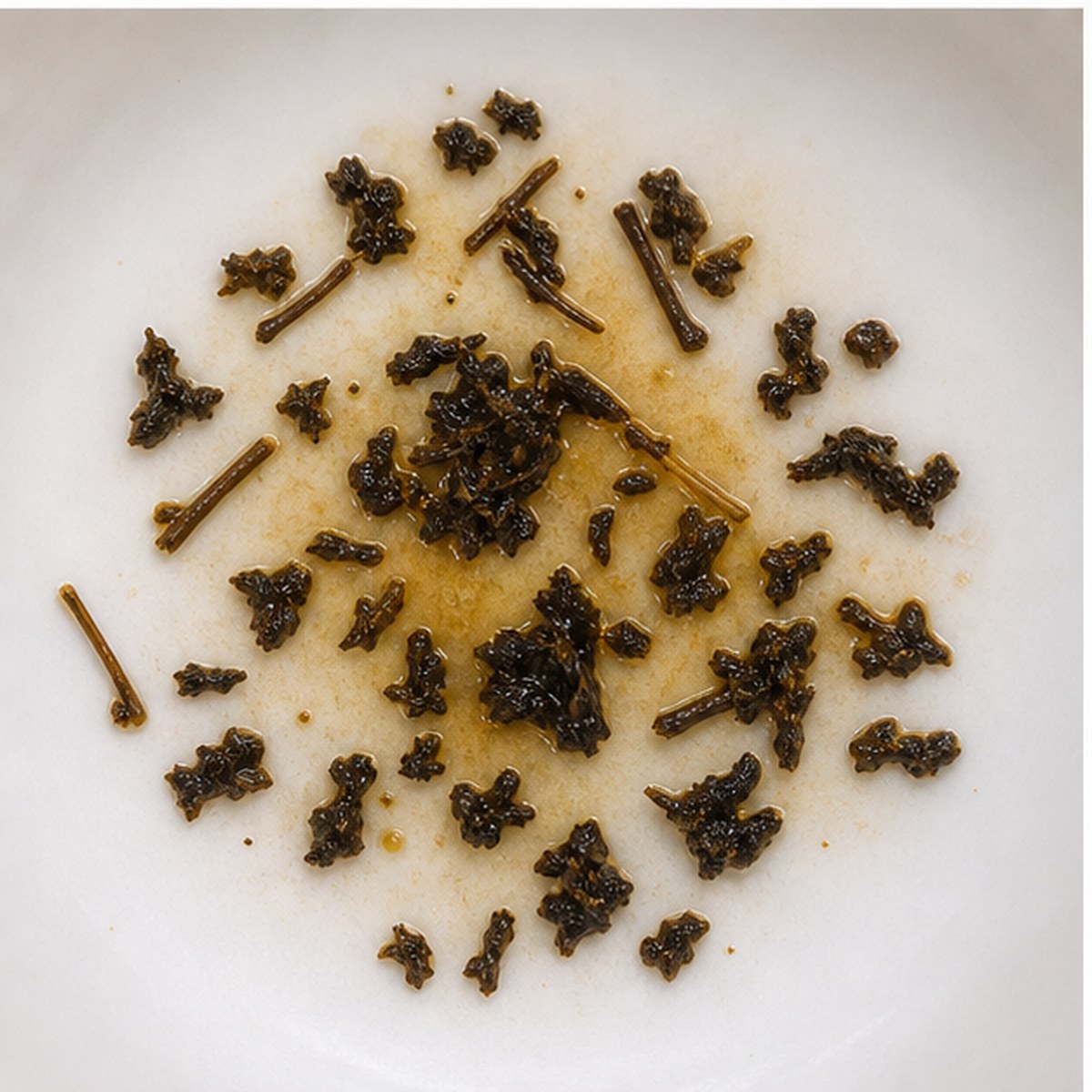 Scarecrow tea leaves cup variation two