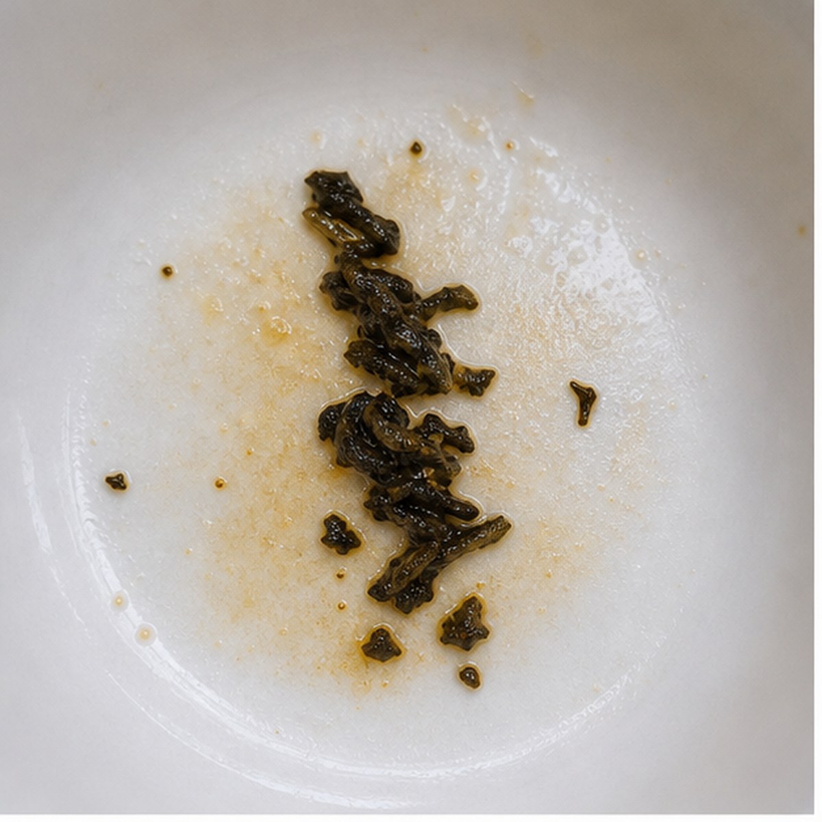 Screw tea leaf reading cup example