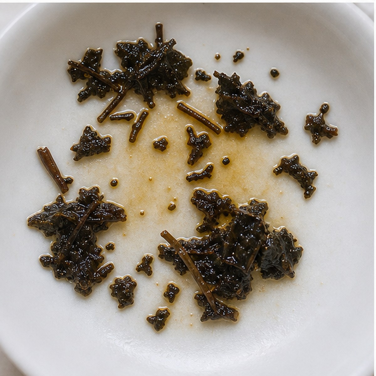 Seal tea leaves cup variation two