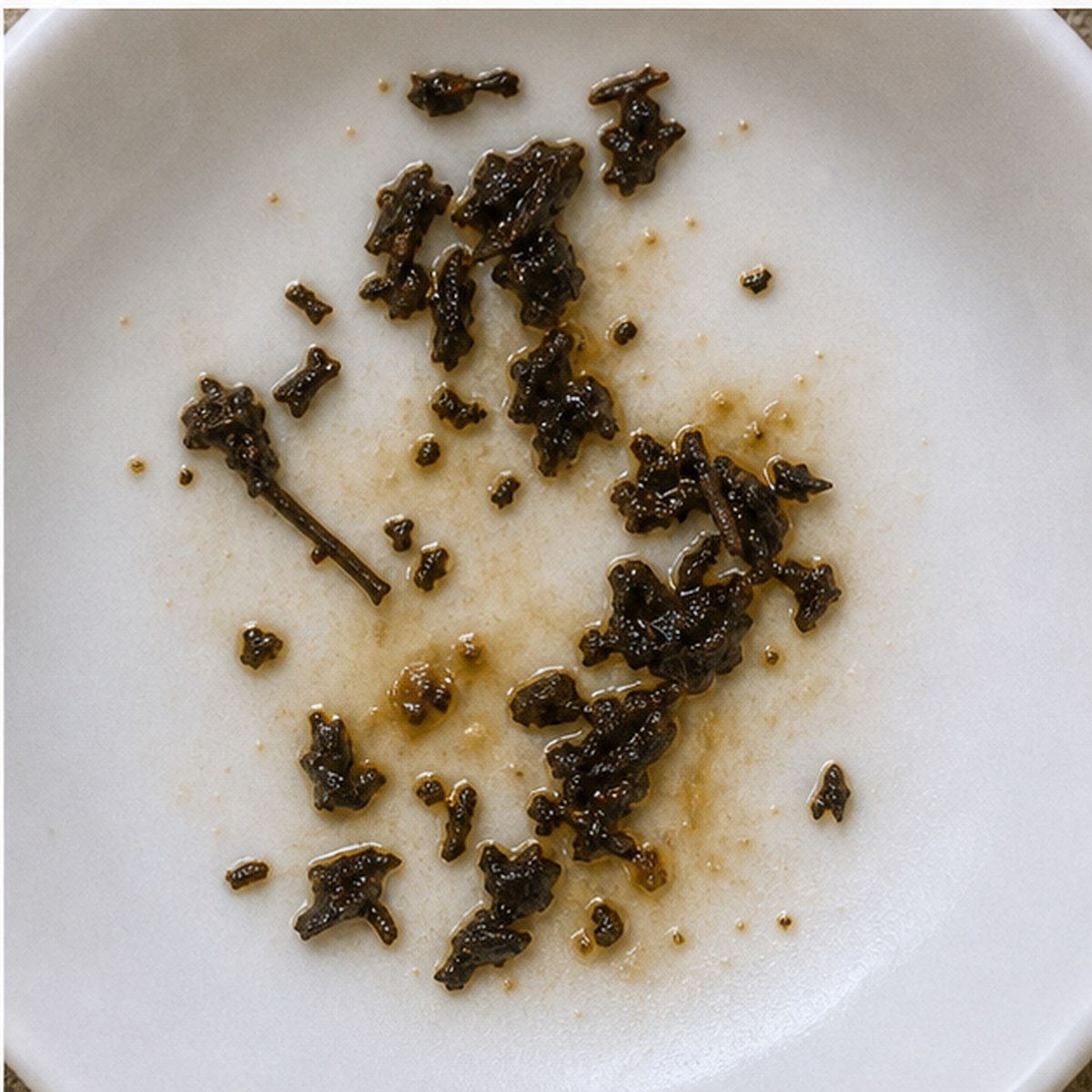 Serpent tea leaves cup variation three