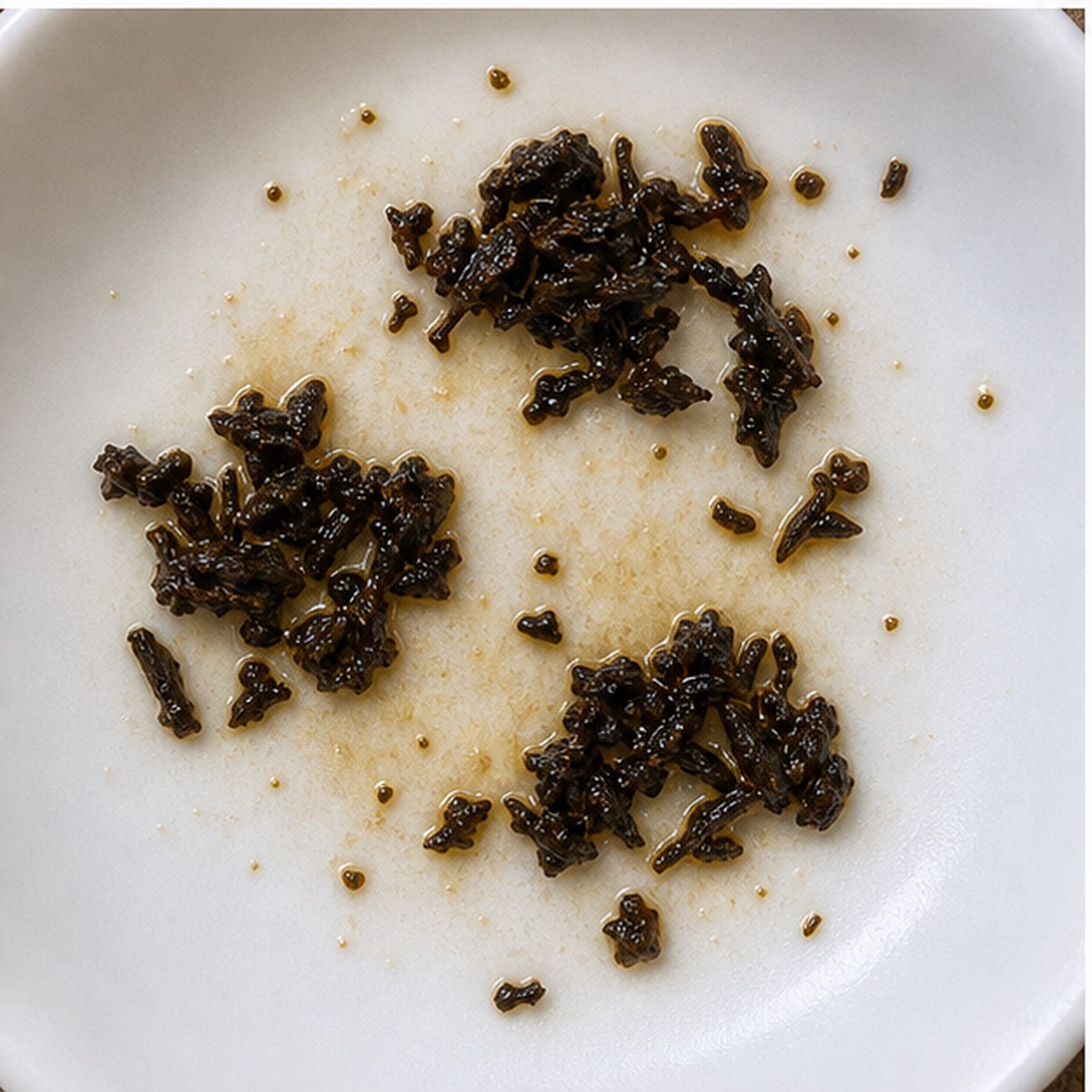 Shamrock tea leaves cup variation two
