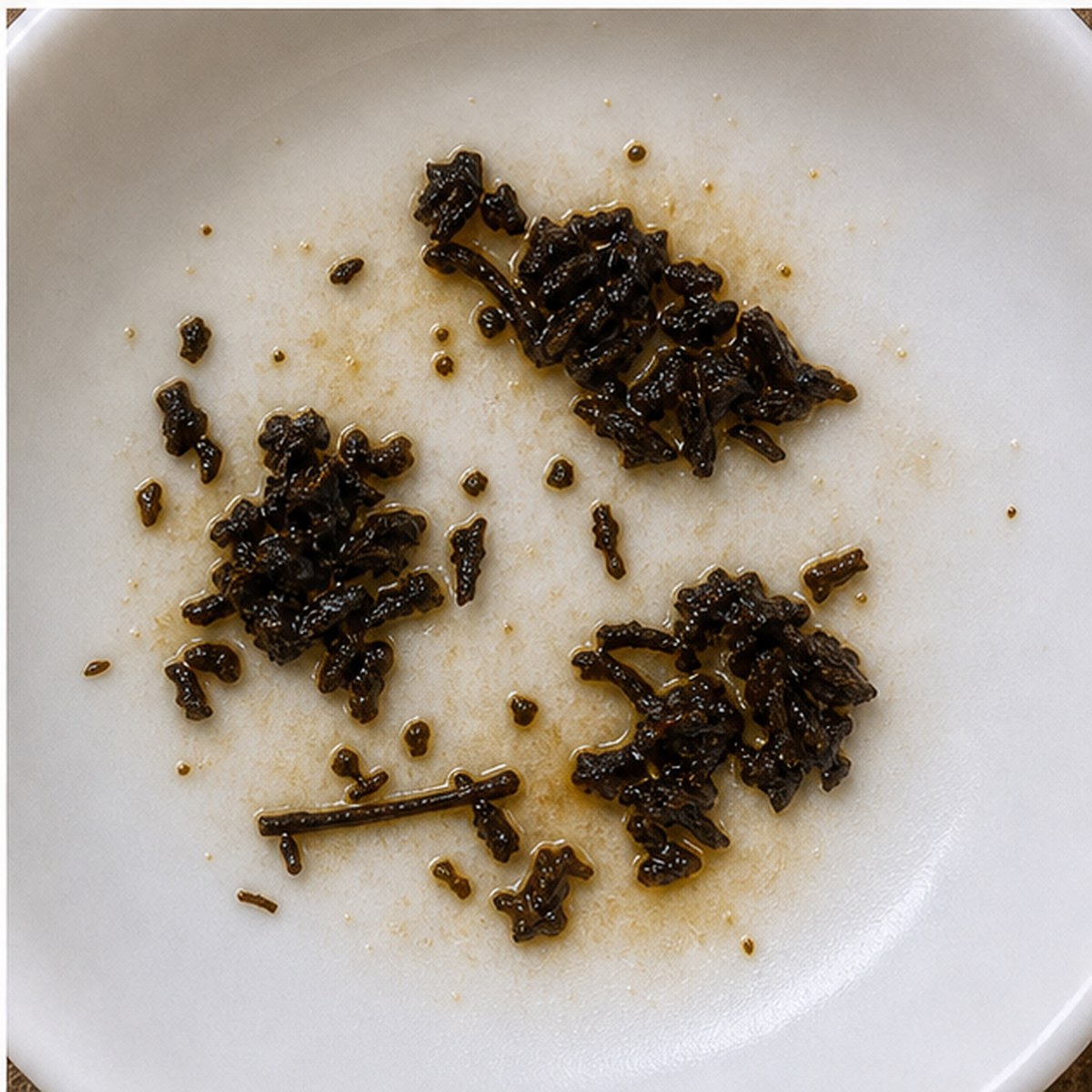 Shamrock tea leaves cup variation three
