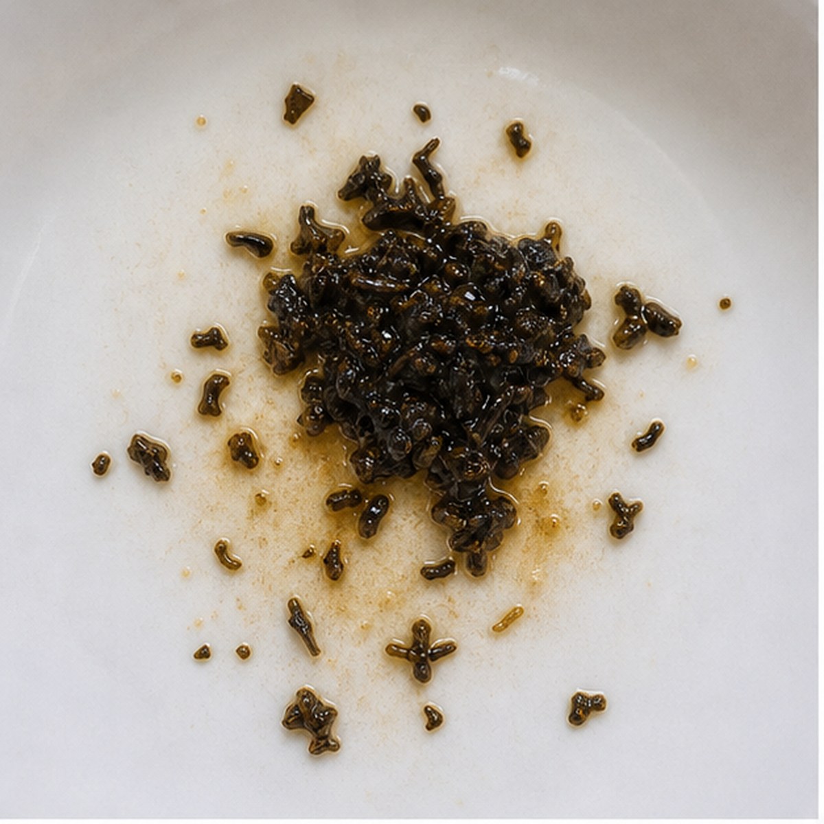 Sheep tea leaf reading cup example