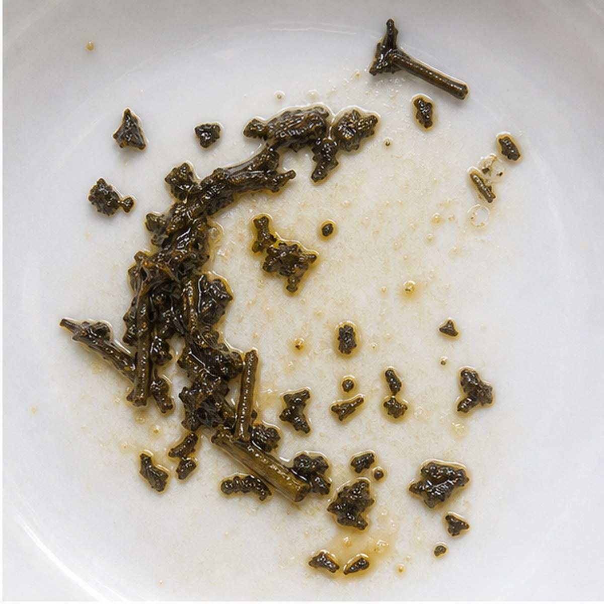 Sickle tea leaves cup variation one