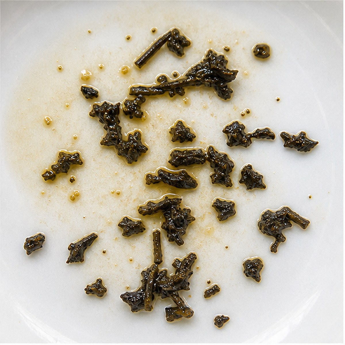 Signpost tea leaf reading cup example