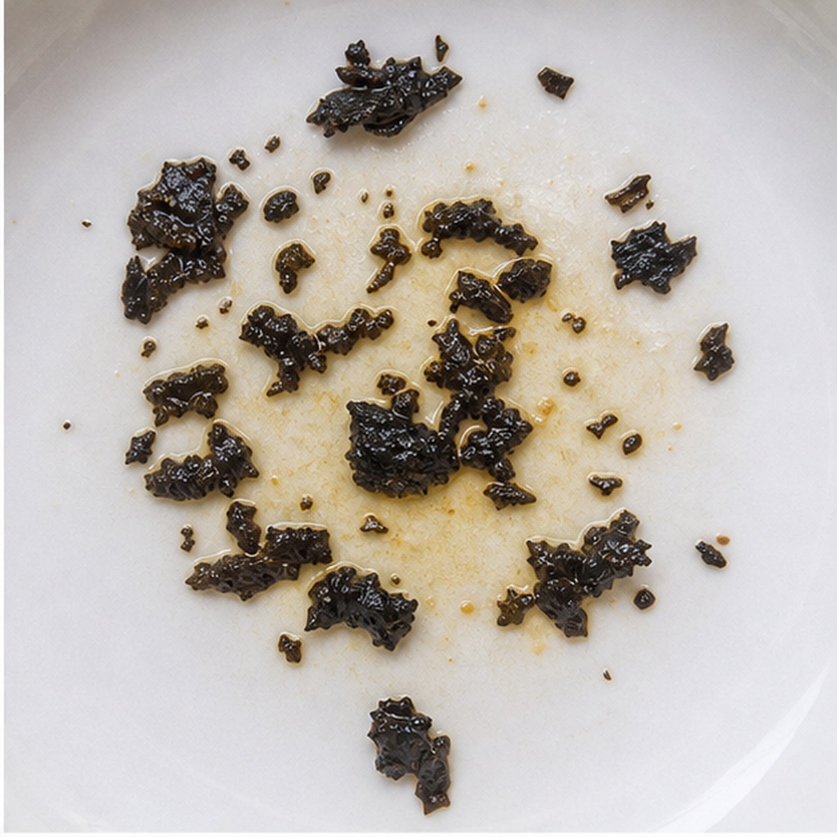 Skeleton tea leaves cup variation one