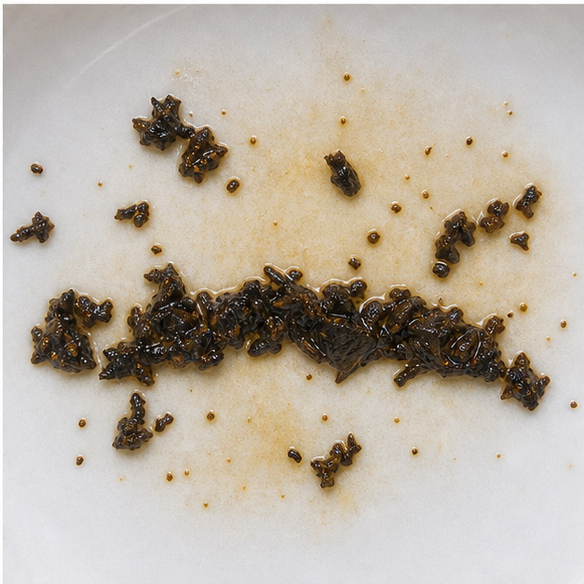 Slug tea leaves cup variation three