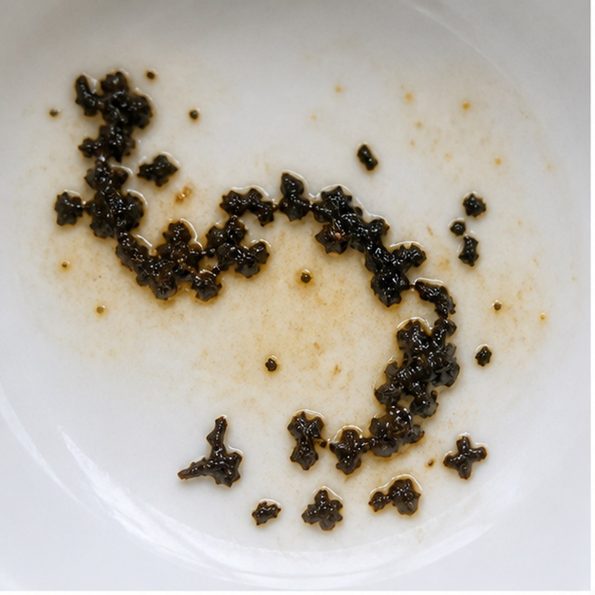 Snake tea leaf reading cup example