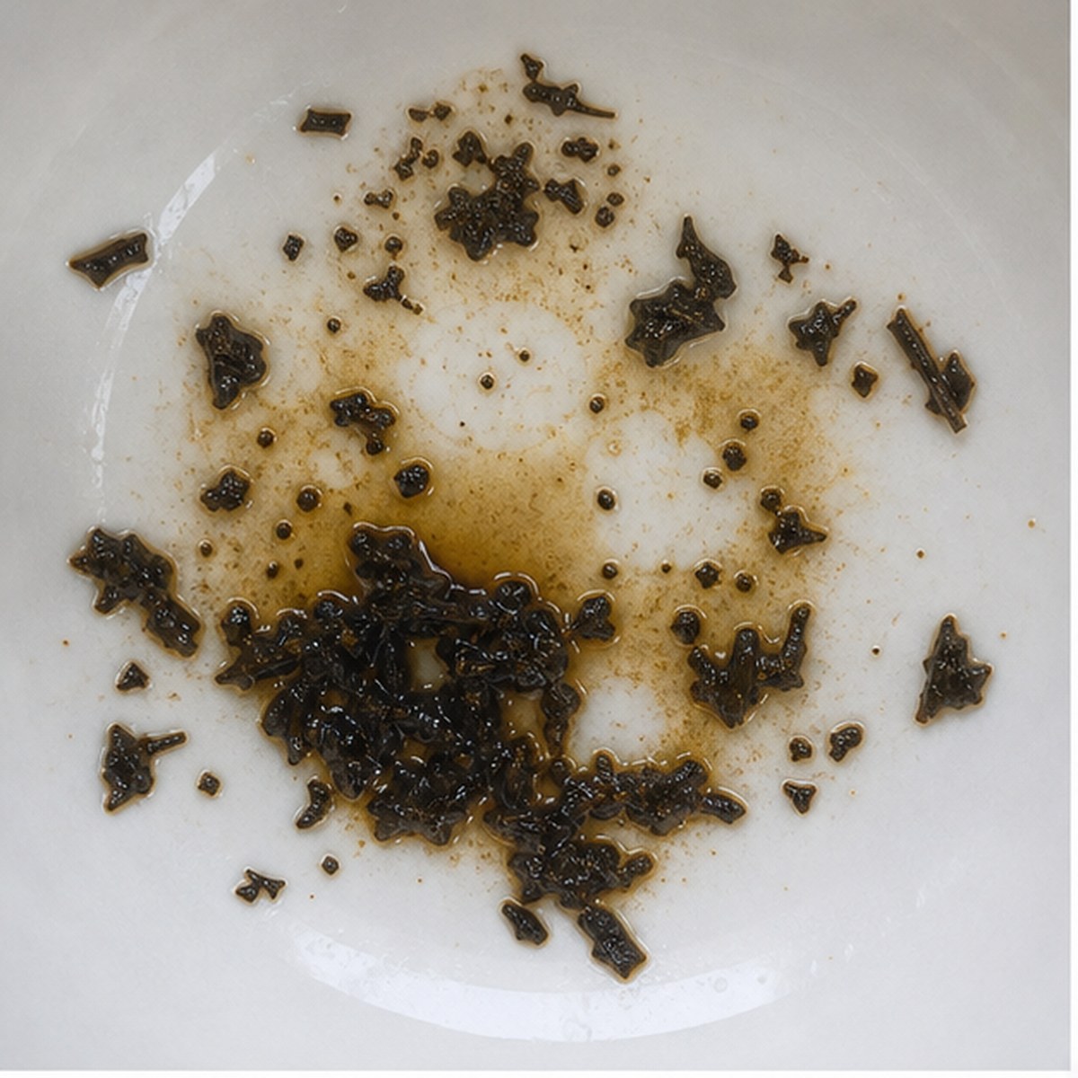 Soap Bubbles tea leaf reading cup example