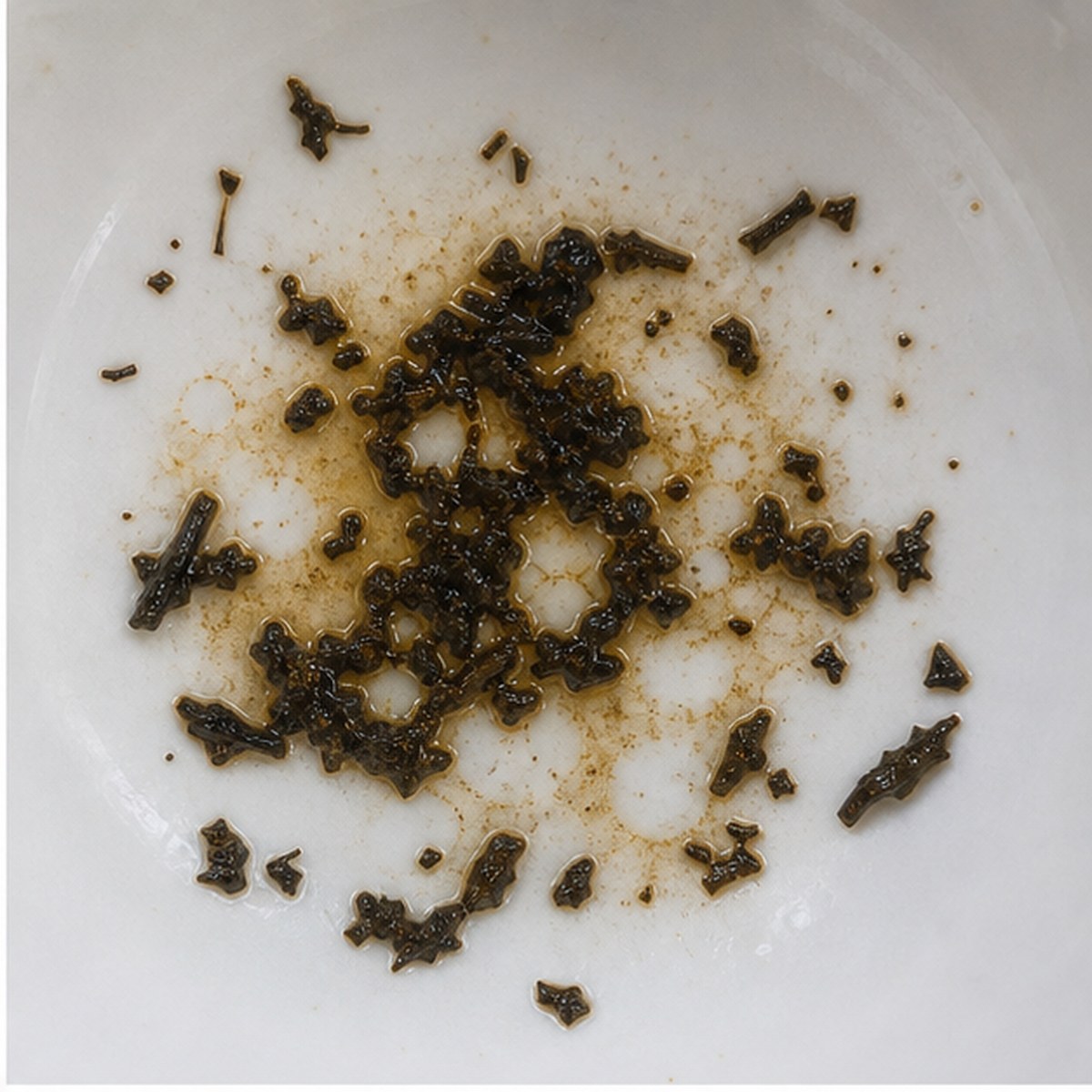 Soap Bubbles tea leaves cup variation one
